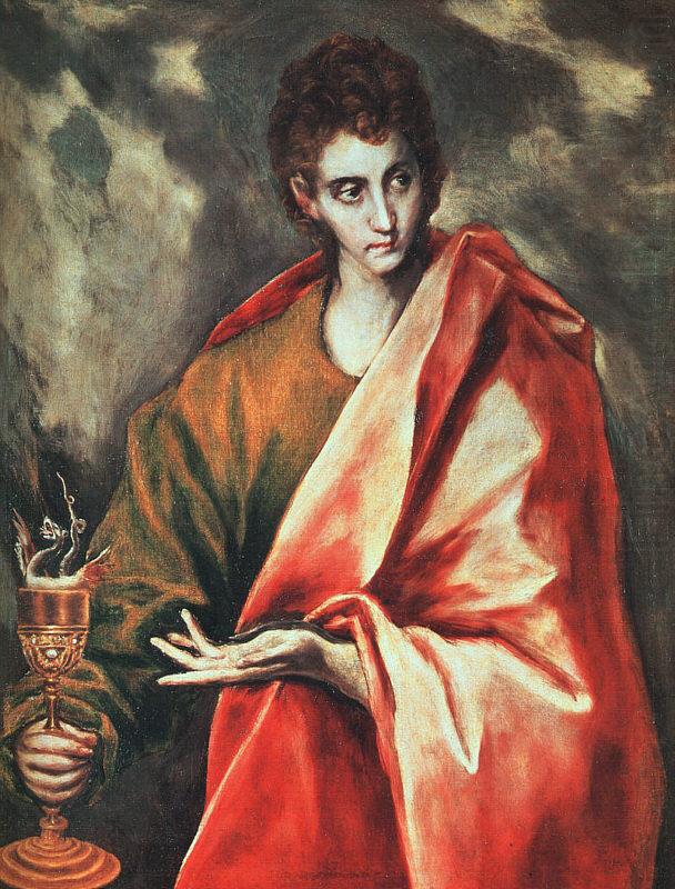 El Greco St. John the Evangelist china oil painting image